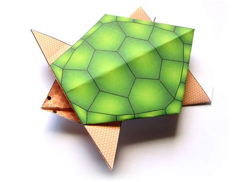 Tortue En Origami