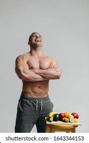 Sexy Vegan Guy Naked Torso Posing Stock Photo Shutterstock