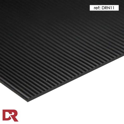 Fine Fluted Ribbed Rubber Matting