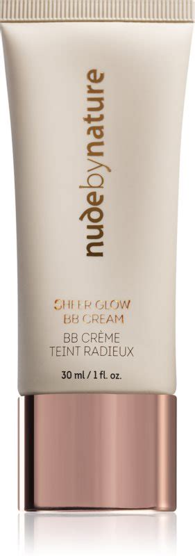 Nude By Nature Sheer Glow Bb Cream Iluminador Notino Pt