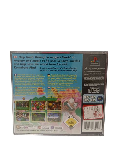 Sony Tombi Sony Playstation 1 Ps1 Perfect Complete Multi