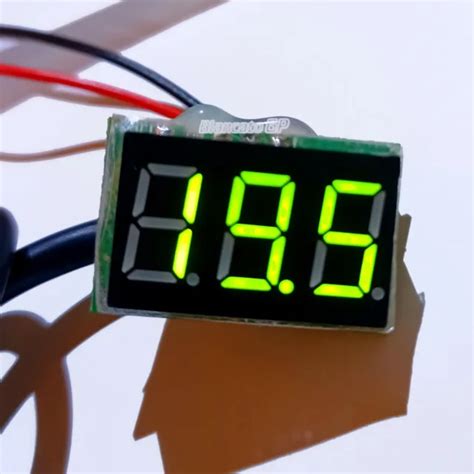 MINI TERMOMETRO DIGITALE Con Sonda DS18B20 E Display A Segmenti LED