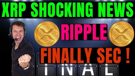 Xrp Ripple Finally Sec Xrp Biggest And Big News Todays Youtube