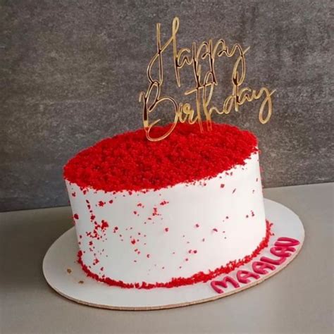 Red Velvet Birthday Cake - Zivmart