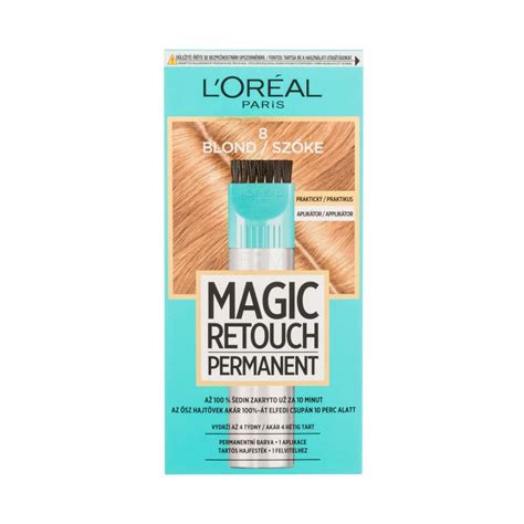 L Oréal Paris Magic Retouch Permanent Боя за коса за жени 18 ml Нюанс 8