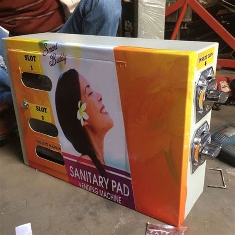 Manual Coin Operated Sanitary Napkin Vending Machine 50 Pads At 15000