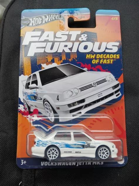 HOT WHEELS 2024 Fast Furious HW Decades Of Fast Jesse S VOLKSWAGEN JETTA MK3 EUR 9 32
