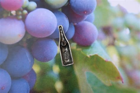 Wine Bottle Lapel Pin Cc261 Vineyard Pins And Ts Winery Etsy