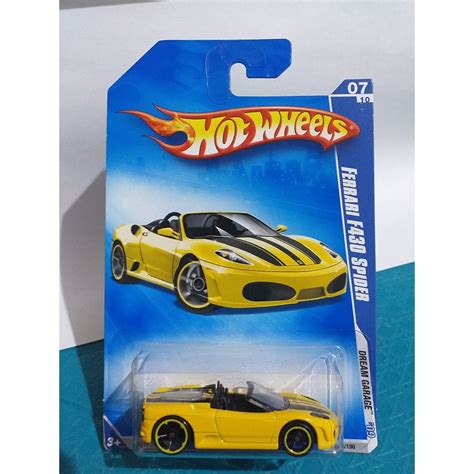 Jual HOT WHEELS FERRARI F430 SPIDER KUNING Shopee Indonesia