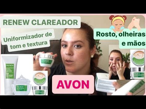 RENEW CLAREADOR UNIFORMIZADOR DE TOM E TEXTURA LINHA COMPLETA YouTube