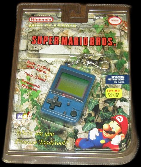 Nintendo Game And Watch Mini Classic Super Mario Bros Blue Br