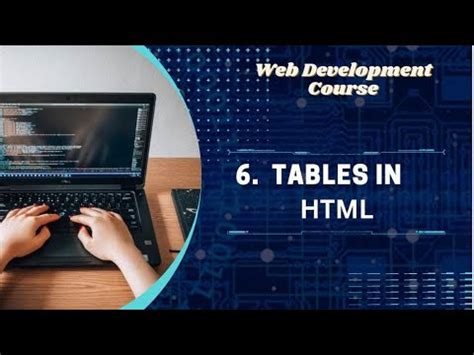 Html Table Web Development Html Tables For Beginners Html Table