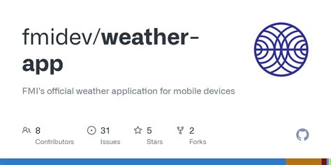 GitHub - fmidev/weather-app: FMI's official weather application for ...