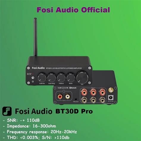 Jual Fosi Audio Bt30D Pro Bt30 D Bt 30D Hi Fi Bluetooth Receiver