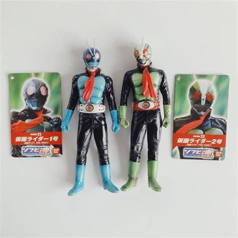 Bandai Soul Of Soft Vinyl Sofubi Kamen Masked Rider The First