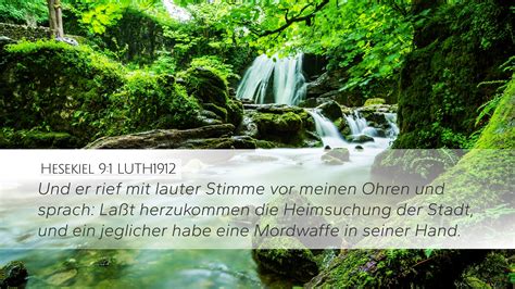 Hesekiel 9 1 LUTH1912 Desktop Wallpaper Und Er Rief Mit Lauter Stimme