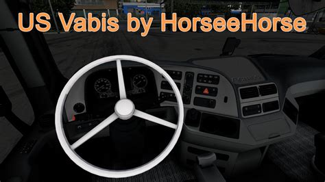 Us Vabis Steering Wheel For All Trucks V X Ets Mods Euro