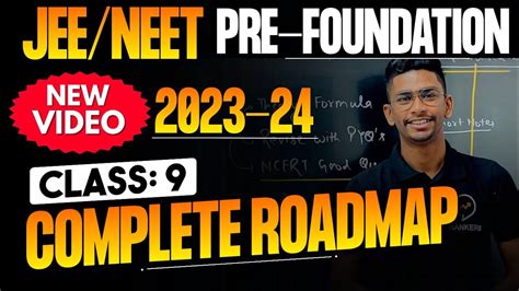 How To Start Jee Neet Preparation From Class Th Complete Roadmap