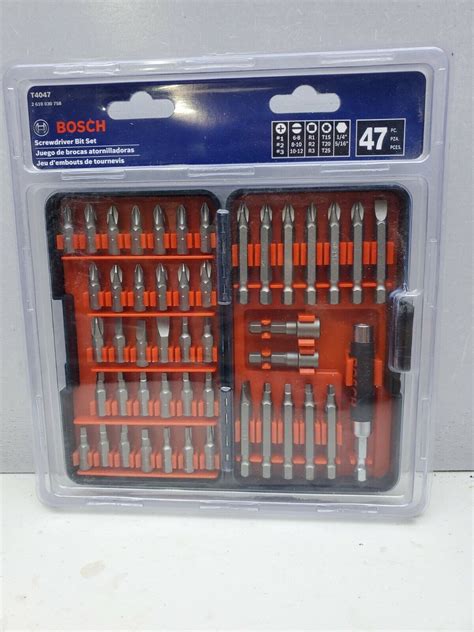 Bosch T L Multi Size Screwdriver Bit Set Piece Pack High