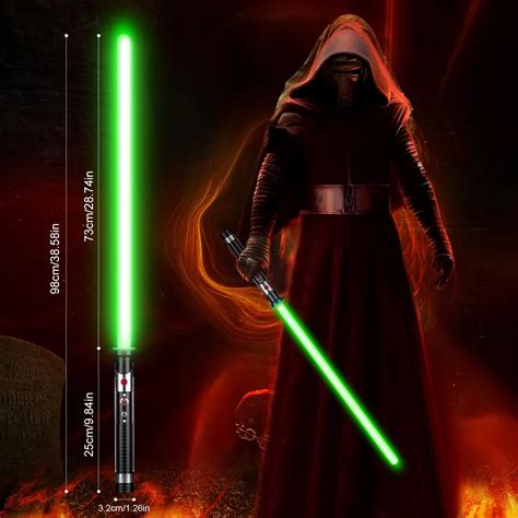 Aeddy New Upgraded Lightsaber Metal Handle Duel Lightsaber Smooth