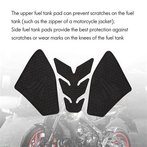 X Motorcycle For Mt Tankpad Slip Tank Pad Stickers Side