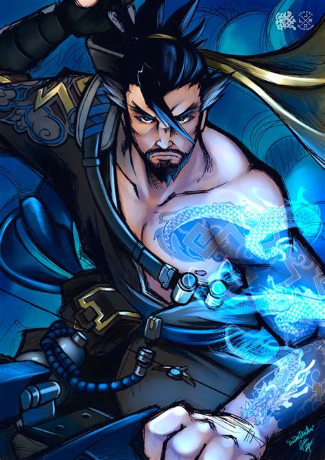 Hanzo Shimada By Goldhedgehog On Deviantart