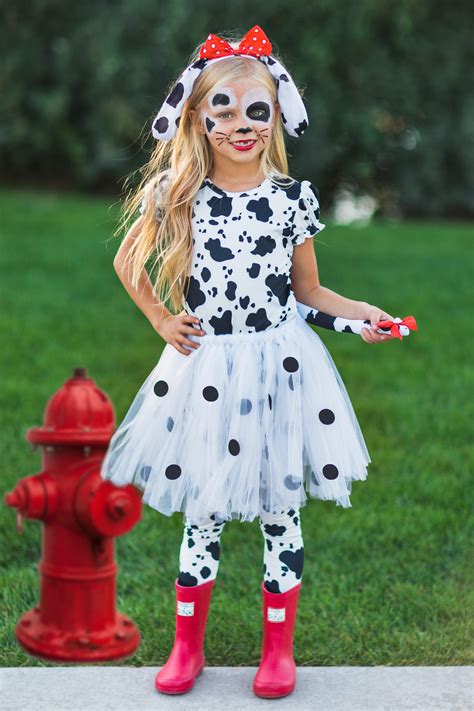 Dalmatian 5 Piece Costume Set | Sparkle In Pink