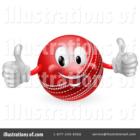 Cricket Ball Clipart #1110914 by Geo Images | Royalty-Free (RF) Stock ...