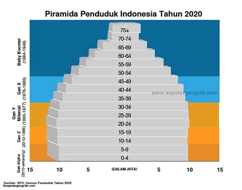 Cara Membuat Piramida Penduduk Secara Digital Bar Chart Chart Geography