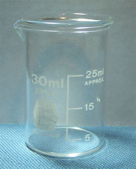 Kimax Glass Ml Low Form Griffin Beaker Single Scale Graduated Model