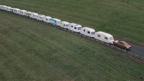 Ford Ranger Tows 15 Campers In New European Commercial The News Wheel