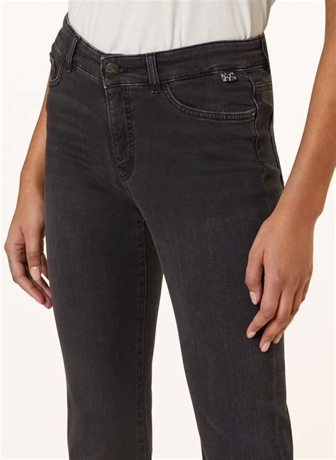 MARC CAIN Flared Jeans In 880 Anthrazit