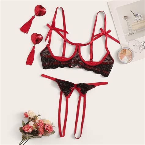 Jual Pakaian Lingerie Seksi Bra Kumpulan Punggung Terbuka Berongga Transparan Shopee Indonesia