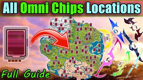 Every Single Omni Chip Location In Fortnite Season Chapter