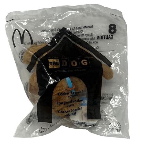 McDonald's Happy Meal Toy Artist Collection Cocker Spaniel Plush #8 ...