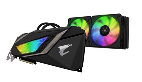 Gigabyte Lanza Las Aorus RTX Serie 20 WaterForce Xtreme