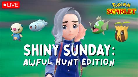 Shiny Sunday Masuda Hunting Awful Hunts Live Stream Pokemon