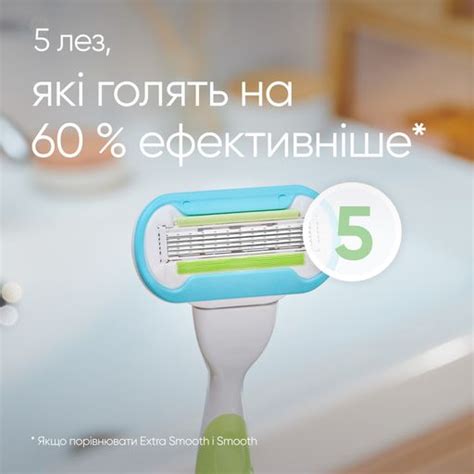 Бритва Gillette Venus Extra Smooth с 1 сменным картриджем, женская ...