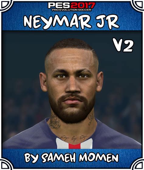 PES 2017 Faces Neymar Jr By Sameh Momen SoccerFandom Free PES