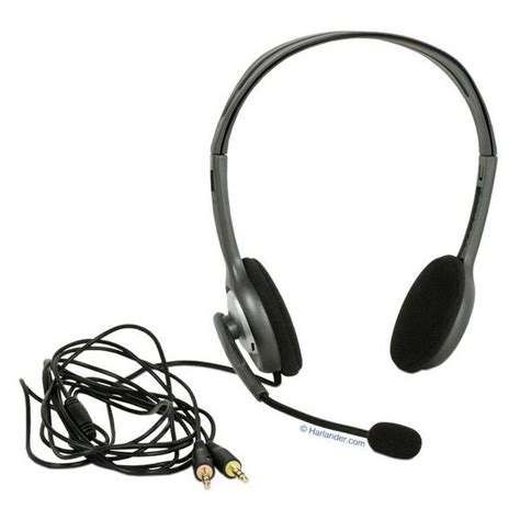 Buy Logitech H Stereo Mm Dual Plug Computer Headset Price In Pakistan