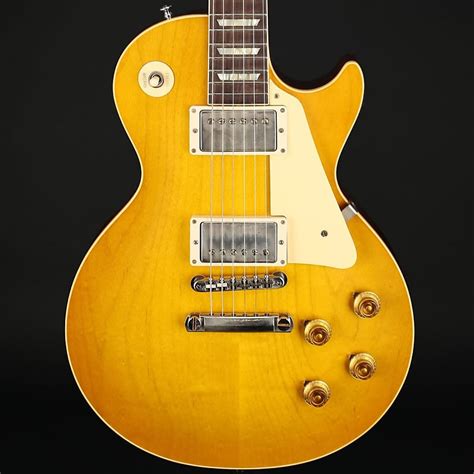 Gibson Custom Shop Historic Les Paul Standard In Lemon Reverb