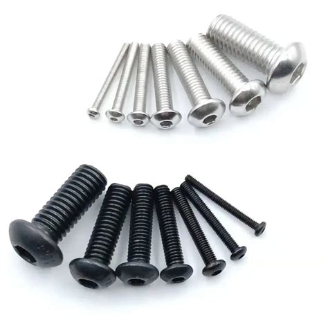 Hex Socket Button Head Screw Iso Stainless Steel Screw And