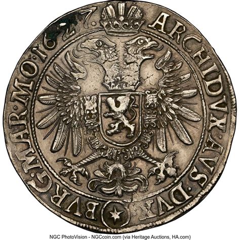 Thaler Ferdinand Ii Joachimsthal Kingdom Of Bohemia Numista