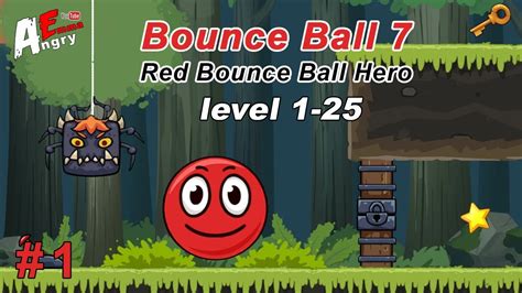 🔴bounce Ball 7 Red Bounce Ball Adventure Gameplay 1 Youtube