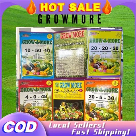 COD READY Sagrex GROW MORE Soluble Fertilizer 1Kilo Lazada PH