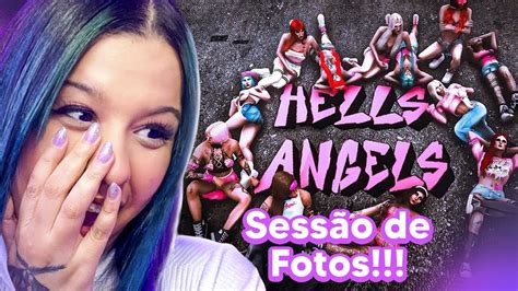 FIZEMOS UM SESSÃO DE FOTOS DAS HELLS ANGELS PEQUENAEVA Jogando GTA RP