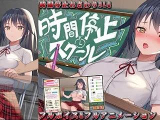 時間停止スクール真面目なアイツは俺のオナホ実況 体験版 生意気な爆乳JK生徒会長が時を止められおっぱい揉まれたりエロいことされる神live2Dお触り動く同人エロゲー Hentai