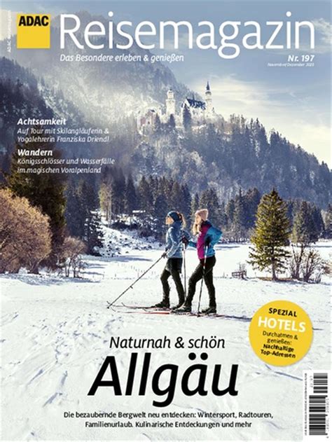 ADAC Reisemagazin 35 Rabatt Auf Mini Und Geschenkabo Presseplus De