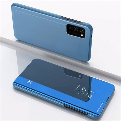 Etui Smart Clear View Do Samsung Galaxy A14 5G Niebieske TelForceOne