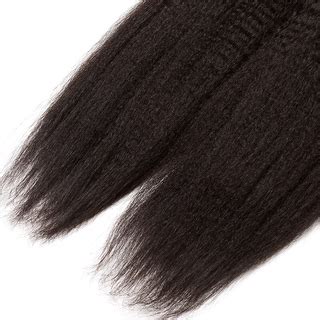 Nadia Kinky Em Linha Reta Cabelo Indiano Do Cabelo Humano Weave Bundle